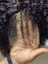 Maganda Rain 4C Kinky Edge Kinky Curly Perücke ohne Kleber